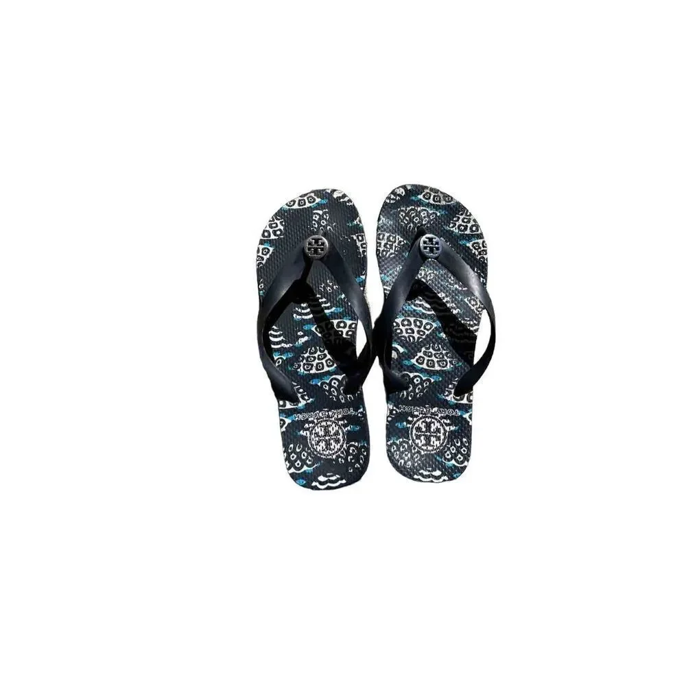 Tory Burch Flip Flops- Large